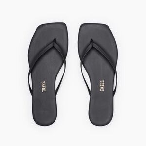 Tkees Square-Toe Lily in Black- Brand-New, Dust Bag Included